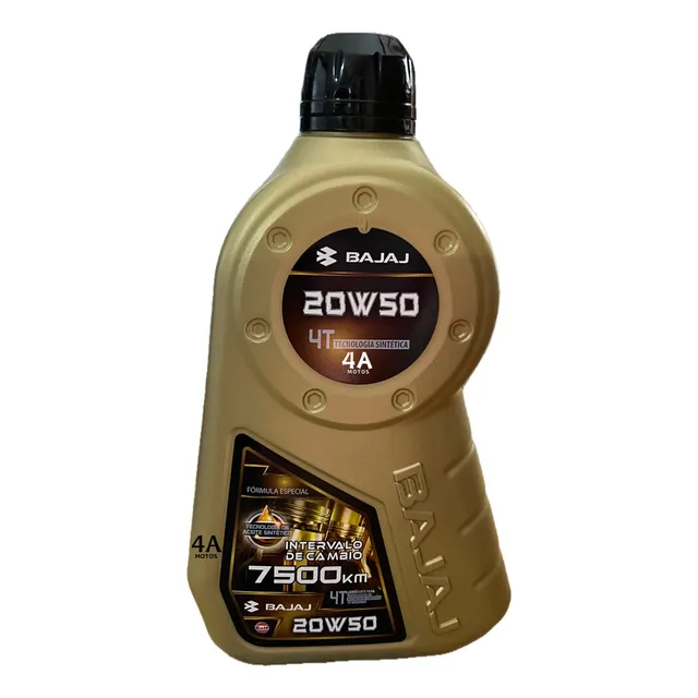 Aceite Bajaj Sintético 20w50 1 Litro