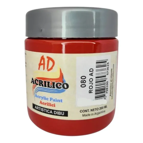Pintura Acrilica Ad 200 Ml. Serviciopapelero