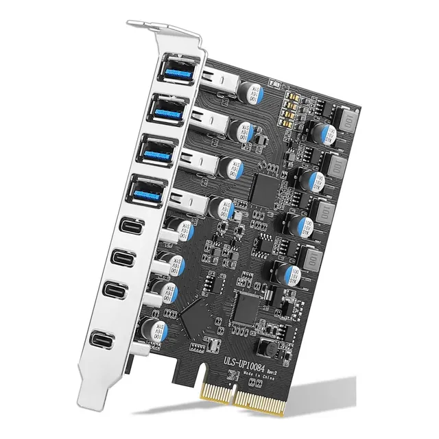 Tarjeta Pcie Usb Gen 2 8 Puertos Tarjeta Pcie Usb (tipo 4x C