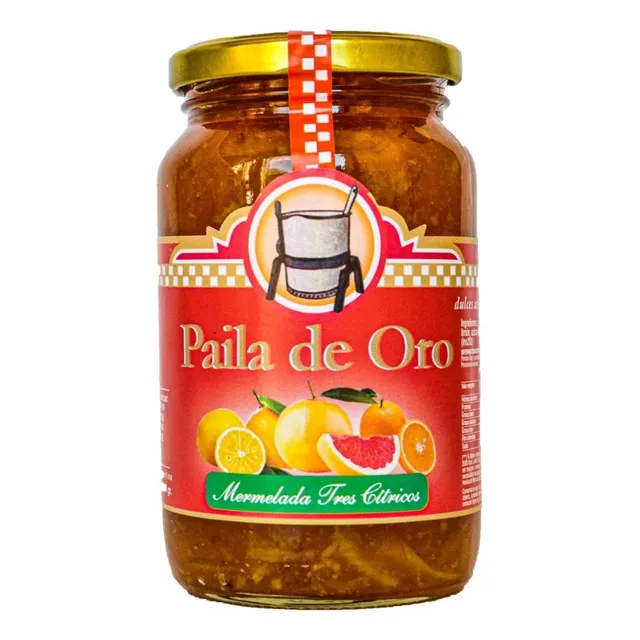 Mermelada De Tres Cítricos Paila De Oro X 454 Gr