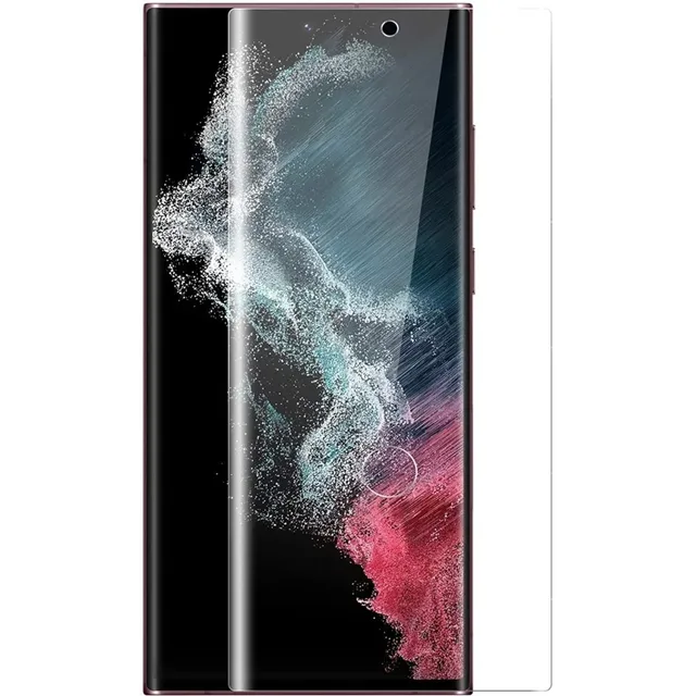 Vidrio Curvo Dispersión Líquida Para Samsung S22 Ultra
