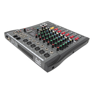 Placa De Sonido Power Mixer De 6 Canales Para Streaming Placa De Sonido Power Mixer De 6 Canales Para Streaming