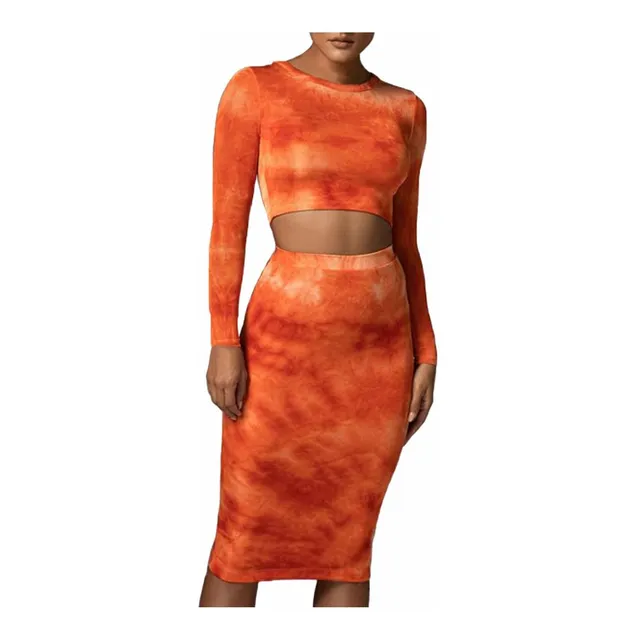 Falda Leopardo Para Dama Sin Botone Manga Larga Pantalon