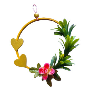 Kit 3 Guirlandas Adorno Enfeite Flores De Porta Promoção Kit 3 Guirlandas Adorno Enfeite Flores De Porta Promoção