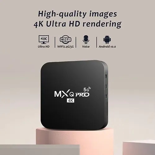 Mxq Pro 5g 4k 1g/8gb Andriod12.1 Wifi:2.4g/5g Jwk