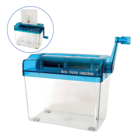 Triturador De Papel Manual Portátil Para Hogar Y Oficina Triturador De Papel Manual Portátil Para Hogar Y Oficina