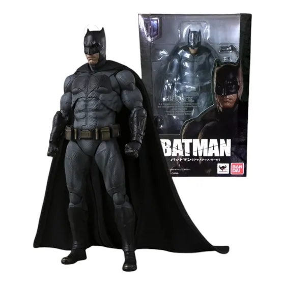 Figura Dc Batman League Justice Bandai Shfiguarts Ben Afflec