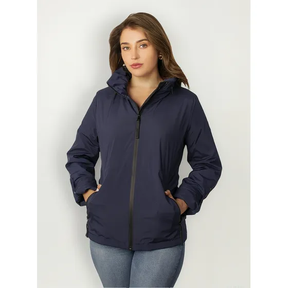 Chamarra Mujer Rompevietos Con Capucha Ny8596lr Greenlander
