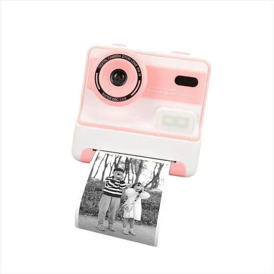 Cámara De Fotos Digital Con Impresión Instantánea Para Niños