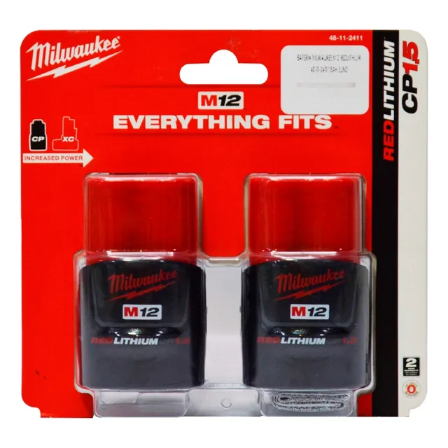 Bateria Milwaukee M12 Redlithium 48-11-2411 1,5ah 2und
