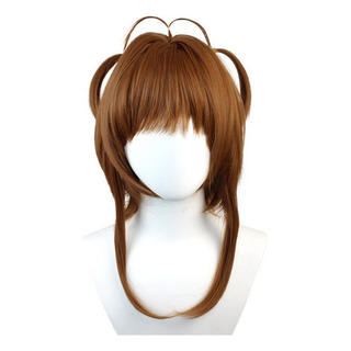 Mt Cardcaptor Sakura Peruca 35cm Para Cosplay De Halloween Mt Cardcaptor Sakura Peruca 35cm Para Cosplay De Halloween