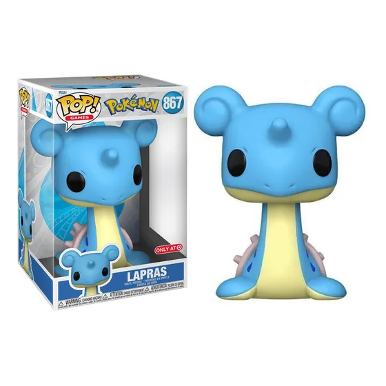 Funko Pop! Games Pokémon Lapras 10 Pulgadas #867 Target Exclusive