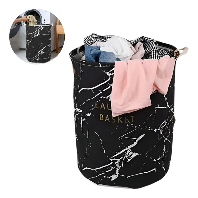 Cesto Para Ropa Sucia Plegable Canasto Multiuso Grietas