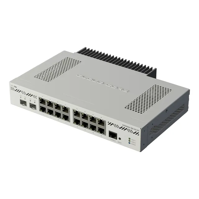 Router Mikrotik Fast Ethernet Alámbrico 16 Puertos Rj-45