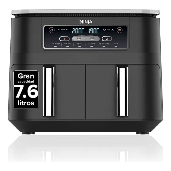 Freidora De Aire Ninja 7,6 Litros Negro