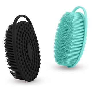 Cepillo Exfoliante De Silicona Para Ducha Con Cuerda Cepillo Exfoliante De Silicona Para Ducha Con Cuerda