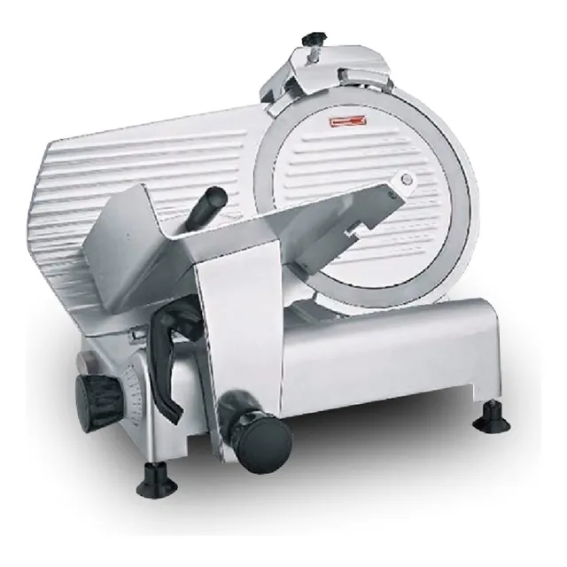 Maquina Cortar Cortadora De Fiambre Mistro Gs 300 Hoja 30cm Color Gris