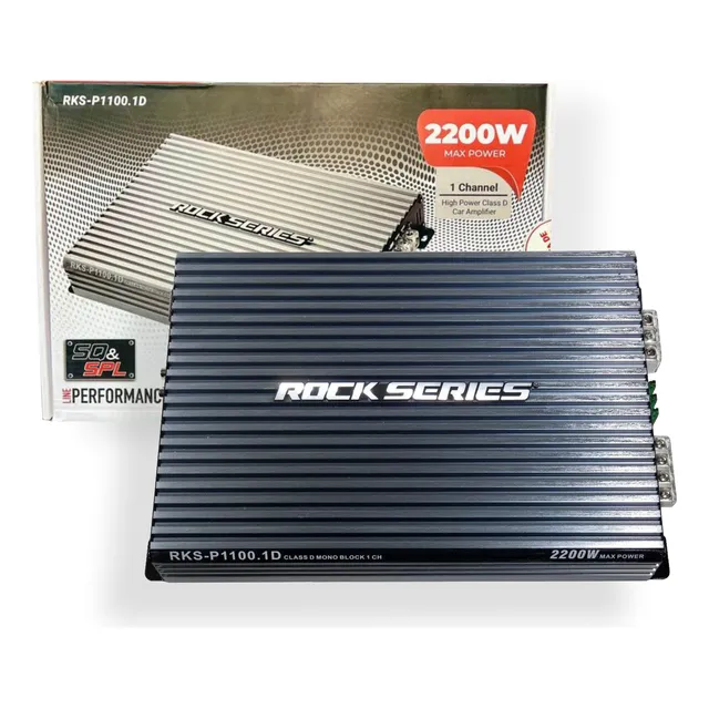 Amplificador Rock Series 01 Canal - 2200 W - Rks-p1110.1d
