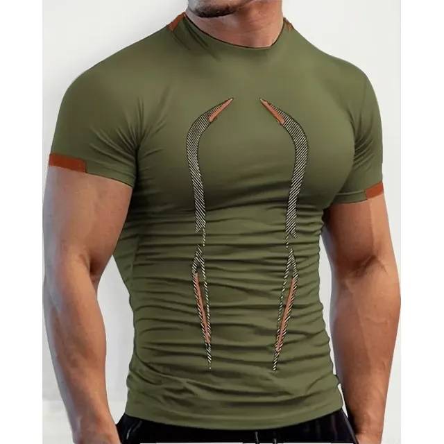Polera De Poliéster Fitnes Ropa De Ejercicio Deportiva Hip C