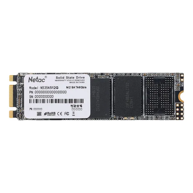 Disco Ssd Netac N535n M.2 2280 Sataiii 3d Nand Ssd 512 Gb