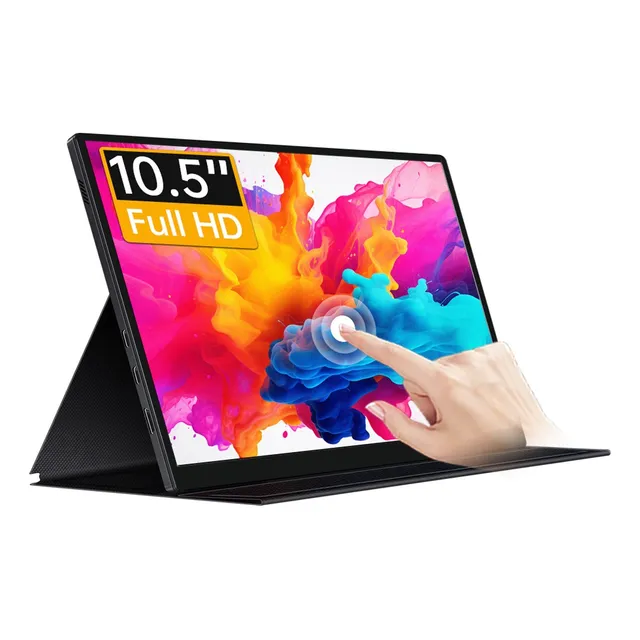 Monitor Portátil Usb-c Con Pantalla Táctil Fhd De 10,5 Pulga