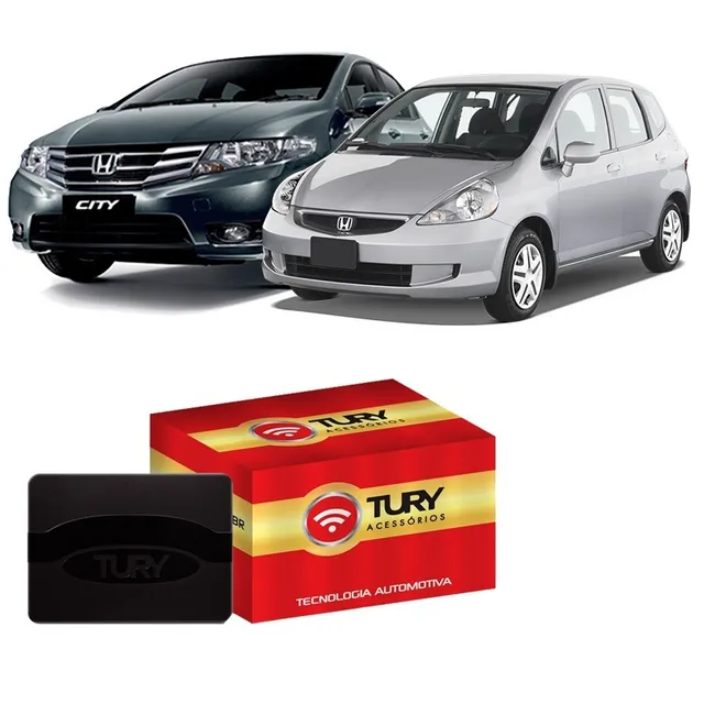 Módulo Subida De Vidro Tury Honda City & Fit 2009/2014