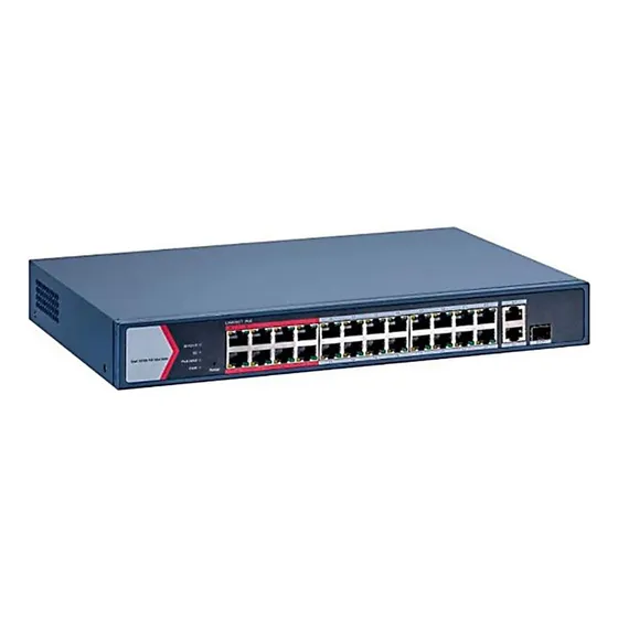 Switch 24 Portas Poe Inteligente Ds-3e1326p-ei/m - Hikvision