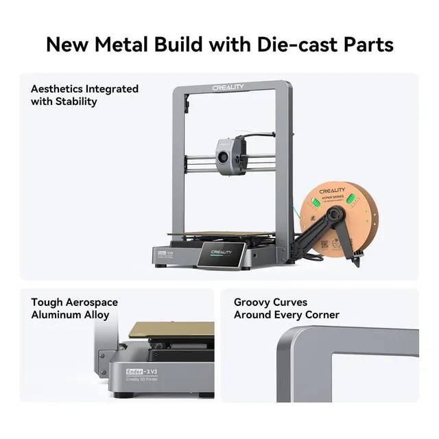 Creality Official Ender 3 V3 3d Impresora 600mm/s 2024 Nueva