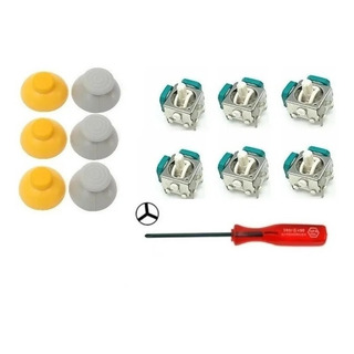 6 Joystick + 3 Pares Tapas Compatible Con Game Cube 6 Joystick + 3 Pares Tapas Compatible Con Game Cube