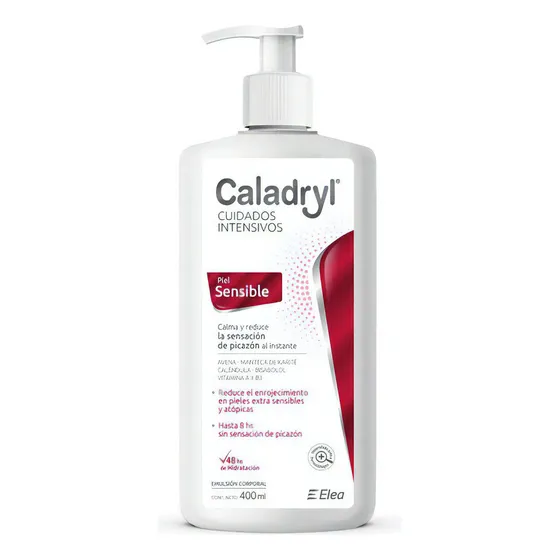 Emulsion Corporal Caladryl Piel Sensible X 400ml