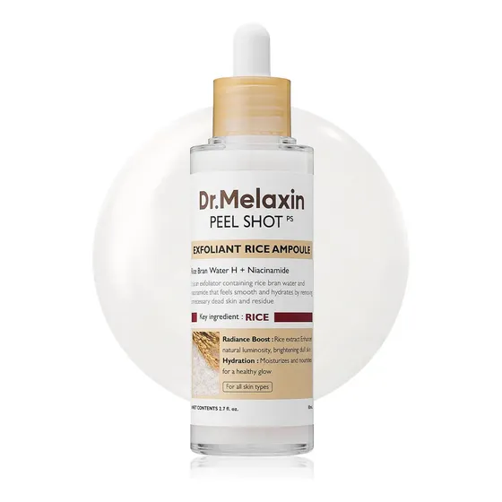 Ampolla Exfoliante Dr. Melaxin Peel Shot Glow De Arroz Blanc | Cuotas sin interés