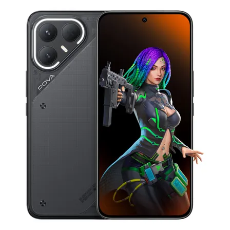 Tecno Pova 7 Pro 5g Ai Gaming Phone 256gb Rom 12+12gb Ram Dual Sim Mediatek Dimensity 7300 Ultimate 6000mah Carga Inalámbrica De 30w Pantalla 6.78 Amoled 144hz Nfc 64mp Motor De Juegos Hyper Negro