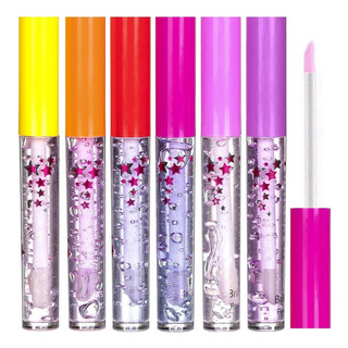 12 Brilho Labial Gloss 6 Cores Atacado, Revenda 12 Brilho Labial Gloss 6 Cores Atacado, Revenda