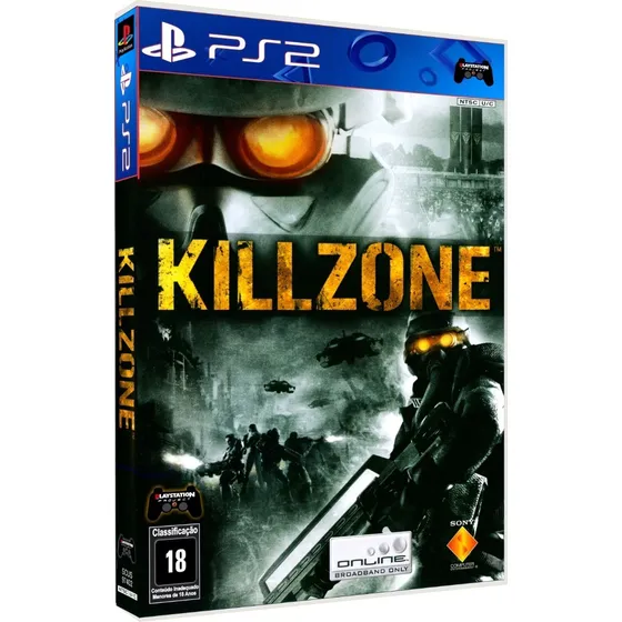 Killzone Para Ps2 Slim Bloqueado Leia Desc.
