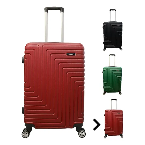 Maleta Grande Rigida Con Candado De Viaje De 15 A 20 Kgs Rojo
