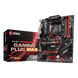 Placa-mãe Msi B450 Gaming Plus Max Am4 Ddr4 M.2 Usb 3 Placa-mãe Msi B450 Gaming Plus Max Am4 Ddr4 M.2 Usb 3