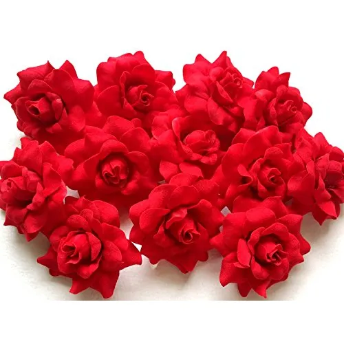 Ramas De Rosas Rojas Claras, Accesorios De Boda Para Decorar
