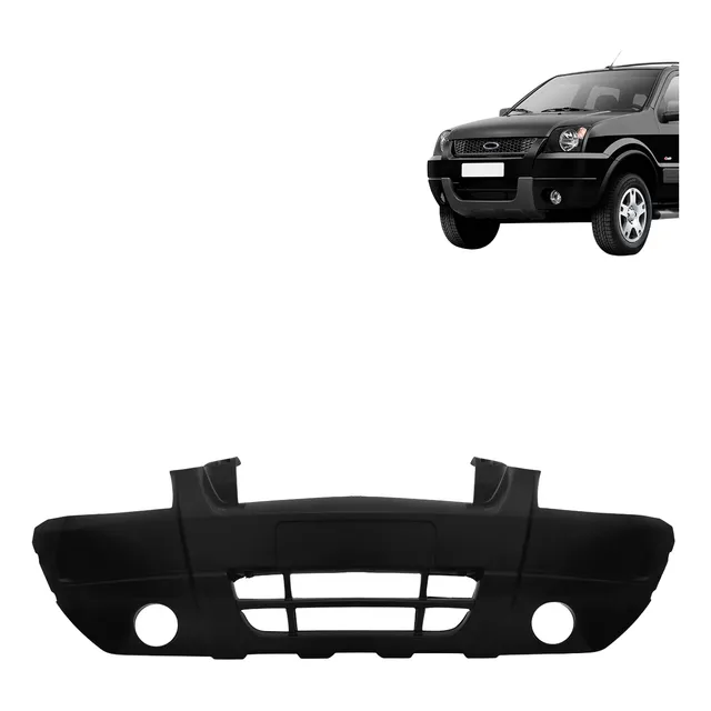 Parachoque Dianteiro Ecosport 2003 2004 2005 2006 2007 Furo