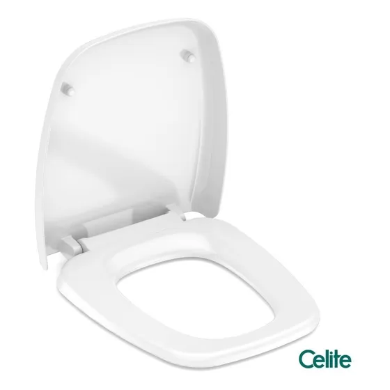Assento Sanitário Soft Close Branco Fit Plus - Celite