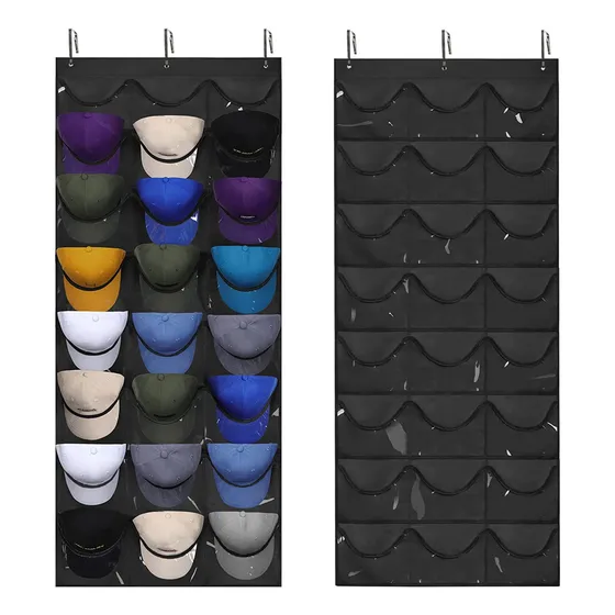 Organizador De Estante Para Sombreros Béisbol Gorras 24 Pues