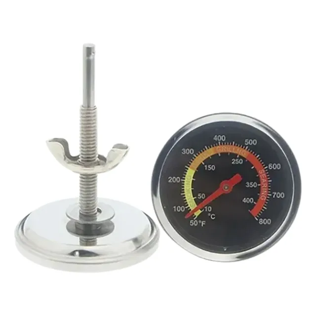 Termómetro Acero Inoxidable Para Hornos Leña 450 ºc 800ºf