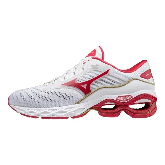 Tênis Mizuno Wave Creation 22 Wave Knit Masculino Branco