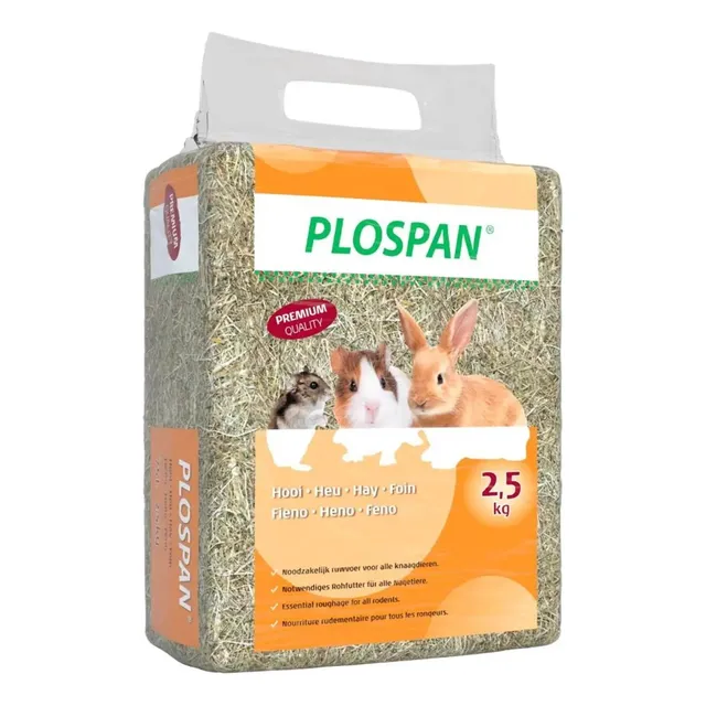Heno Plospan Para Roedores Y Conejos 225 Litros / 7,5kg