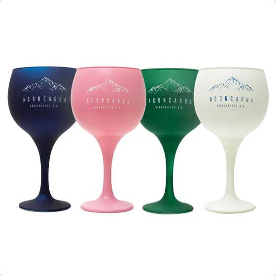 Copa Gin Aconcagua Copón 4 Colores 600ml Regalo Pack X4 U