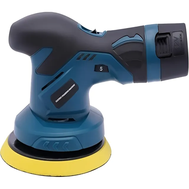 Pulidor Para Autos 6 Velocidades Inalambrico Color Azul