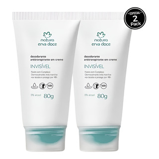 Erva Doce Natura Desodorante Roll On Y Crema Kit De 2 Piezas Erva Doce Natura Desodorante Roll On Y Crema Kit De 2 Piezas