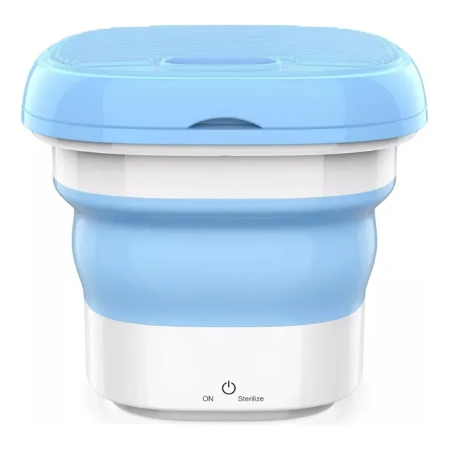 Mini Lavadora Portátil Eléctrica Plegable 