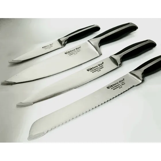 Juego De Cuchillos Profesionales De Cocina Renaware 4 Pieza
