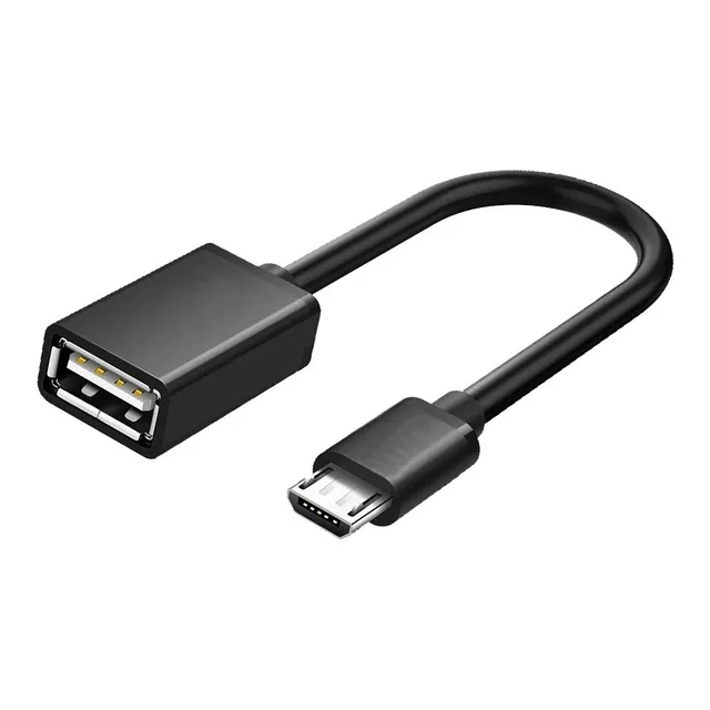 Cable Otg Micro Usb De Metal Para Pendrive Mouse Teclado