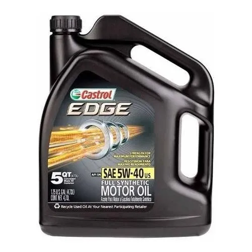 Aceite para motor  Castrol sintético 5W-40 para auto/camioneta x 4.73L